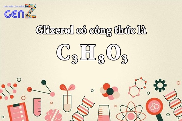 Glixerol có công thức là 2