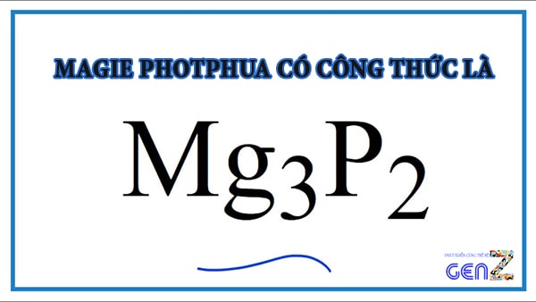 công thức hóa học của magie photphua