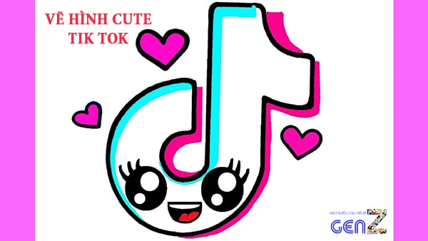 20 Những hình vẽ cute dễ thương và đáng yêu trên Tik Tok  CuocsongAZcom