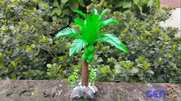 Cách làm cây xanh mầm non