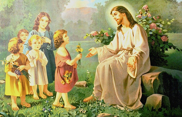 Hình ảnh chúa Giêsu và trẻ em 7