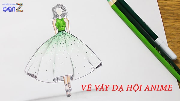 Học Cách Tranh Vẽ Váy Đơn Giản Nhất, Chia Sẻ Video How To Draw A Dress