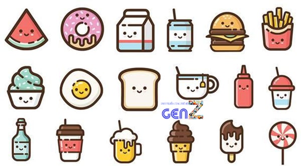 Top 99 hình ảnh chibi vẽ đồ ăn cute đẹp nhất - tải miễn phí