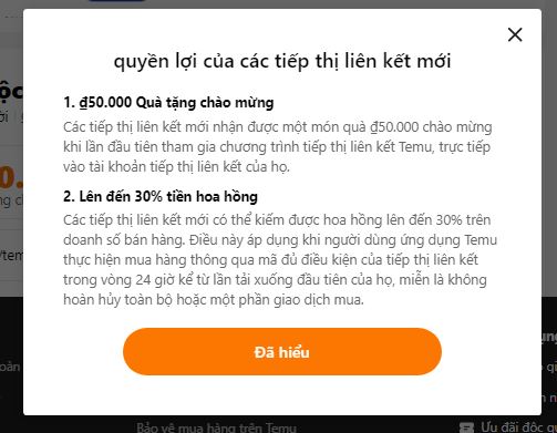 Nhận ngay 50k khi tham gia chương trình tiếp thị liên kết và hoa hồng có thể lên đến 30%