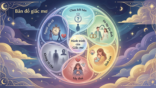 giải mã các trường hợp Nằm mơ bản thân có bầu