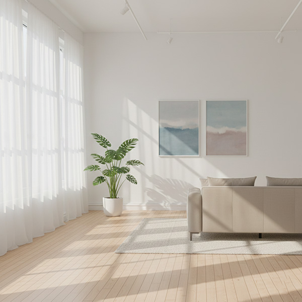 hình nền không gian nội thất hiện đại