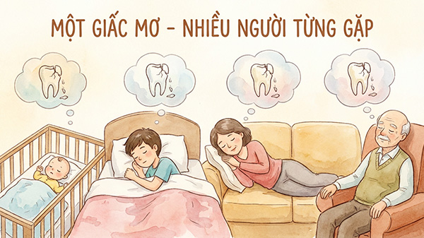 nằm mơ thấy rụng răng là gì